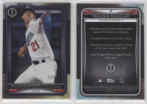 2020 Topps Tribute Purple /50 Walker Buehler #45