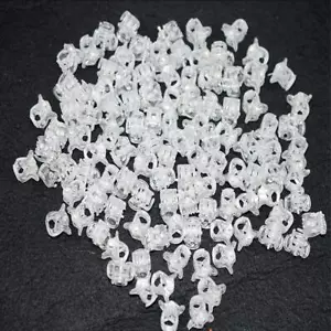 100 Pcs Hair Claw Clips Plastic Mini Hairpins for Women Girls Hair Accessories - Picture 1 of 6