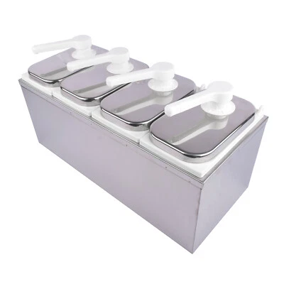 2/4/6/8/10L Sauce Dispenser Pump Condiment Pump Station Condiment Pump Dispenser - Image 1 of 4