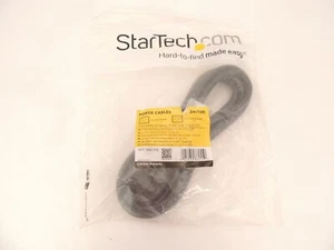StarTech 10ft Heavy Duty C19 to C20 Server Power Cord Extension Cable 14 AWG - Picture 1 of 2