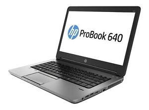 HP ProBook 640 G1 Intel i5 4210m 2.60Ghz 4GB RAM 500GB HDD 14" Win 10