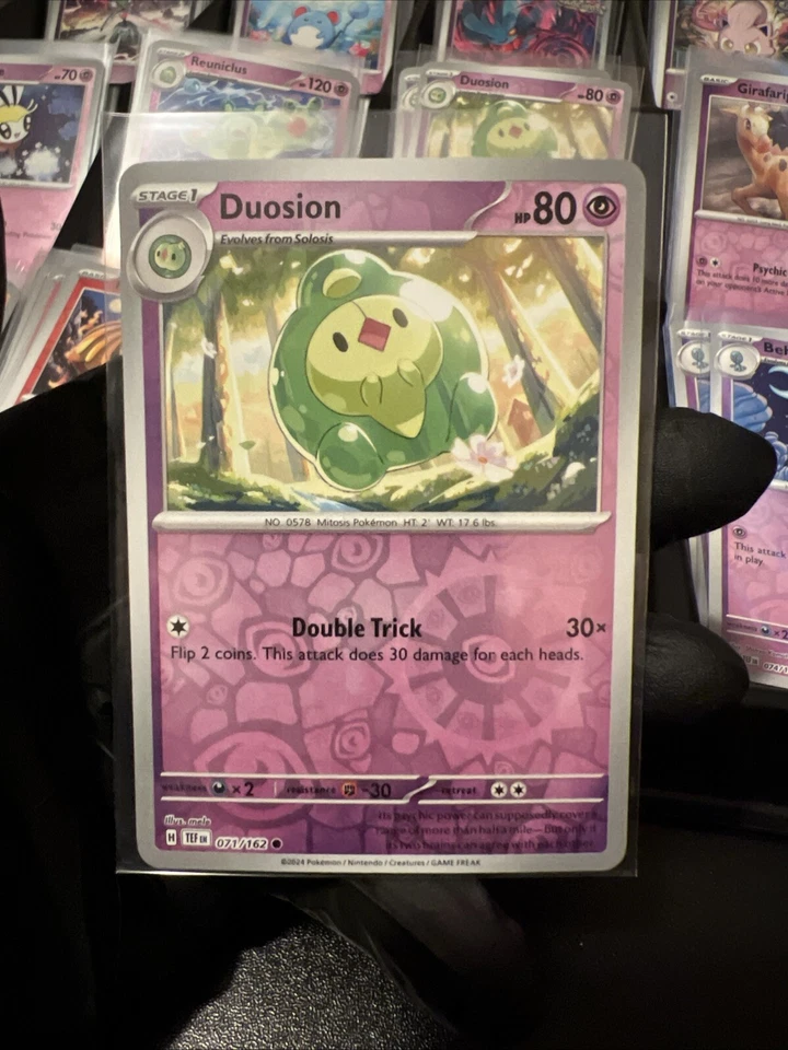 Duosion 071/162 Sv05: Temporal Forces Reverse Holo - Image 1 of 1