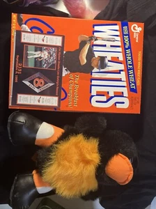 1995 Cal Ripken Wheaties (unopened ) With Picture And Vintage Team Plush - Picture 1 of 8