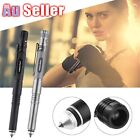 5 In 1 Portable Led Flashlight Torch Lamp Pen Tactical Self Defense Tool W/knife