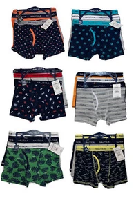 NAUTICA Boys Boxer Briefs Cotton Stretch 3PK; Sizes: S-XL (6/7 TRHU 16/18) NWT - Picture 1 of 7