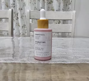 Clean Beauty FEUCHTIGKEITSSPENDENDES GESICHTSÖL Hagebuttenöl & Vitamin E 1,83 flüssige Unzen/54 ml - Bild 1 von 5