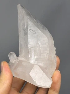 Lemurian Natural DT Quartz Cluster Crystal Brazil 13.1oz Reiki N26 - Picture 1 of 12