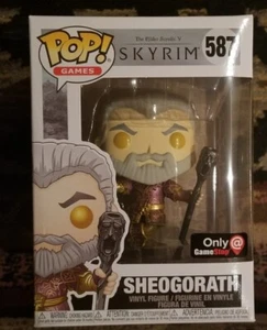 Funko Pop! Juegos The Elder Scrolls Skyrim Sheogorath #587 exclusivos de Gamestop - Imagen 1 de 2