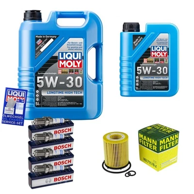 Inspektionspaket 6L LIQUI MOLY 5W-30 für Mercedes-Benz B-Klasse A-Klasse - Bild 1 von 4