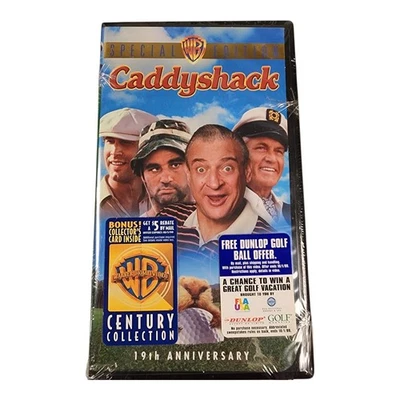 Caddyshack VHS 19th Anniversary Special Edition 1999 WB Sealed Golf Promo - Image 1 of 4