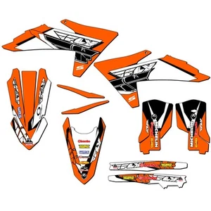 Kit de gráficos Senge naranja 2024-2025 EXC-F 13 FLY compatible con KTM - Imagen 1 de 10