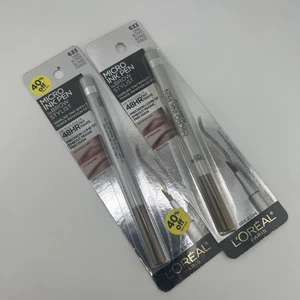 2X! L'Oreal Micro Ink Pen Brow Stylist Hairlike Tint Effect In 633 Dark Blonde - Picture 1 of 3