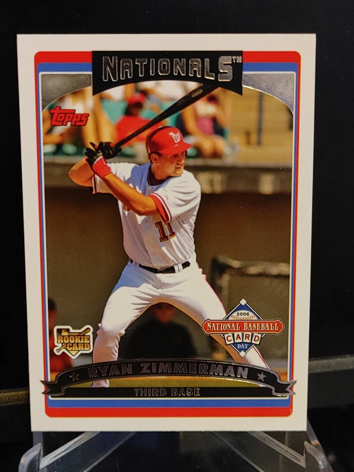 Ryan Zimmerman RC 2006 Topps National Baseball Card Day #T3 - Nationals - Image 1 of 2