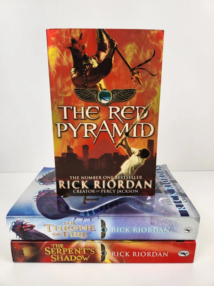 The Kane Chronicles Trilogy Complete Series 3 Book Set By Rick Riordan Paperback - image 1 of 4