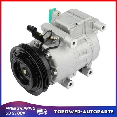 Compresor de aire acondicionado para Hyundai Accent para Dodge Attitude 2006-2009 1,6 L Foto 1 de 4