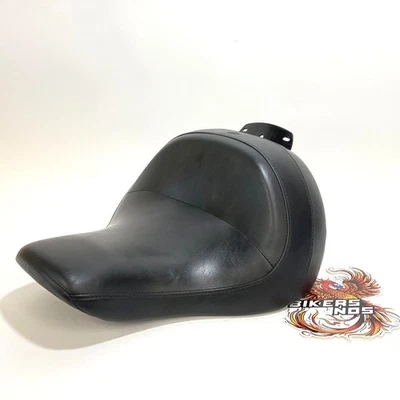 ¡BONITO! Harley Fat Boy Softail Super Reach Solo Seat 54381-11 2007-2017 genuina Foto 1 de 4