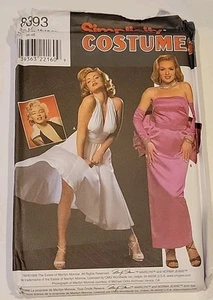 Simplicity Pattern 8393 Size 16-20 Marilyn Monroe Norma Jeane Dress Costume - Picture 1 of 2