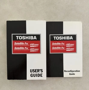 Guide de l’utilisateur Toshiba Satellite Pro série 400 et 445 - Excellent état d’usage - Photo 1/1