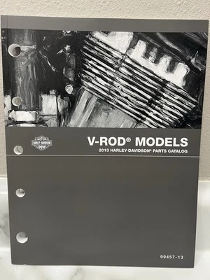 Harley-Davidson VRSC V-Rod 2013 usado catálogo de piezas manual 99457-13 Foto 1 de 4
