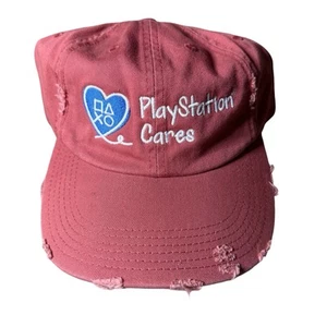 Sony Playstation Cares Employee Strapback Hat Rare HTF Cap - Picture 1 of 5