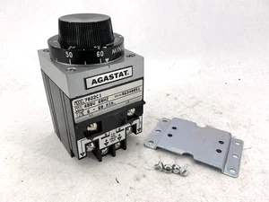 AGASTAT 7022CI Timing Relay Coil 480V 60HZ 6-60Min 15A 120/240VAC - Picture 1 of 9