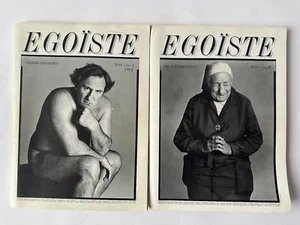 EGOISTE MAGAZINE 14 DEPARDIEU AVEDON, GALLIANO VOL 1&2 - Picture 1 of 6