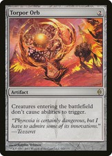Torpor Orb  New Phyrexia NM MTG