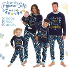 Hanukkah Family Matching Pyjamas Adult Kids Babies Pyjama Sets Happy Chanukah UK