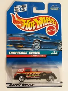 Coche diecast clásico caddy (rojo) (serie Tropicool) (Hot Wheels) (1997) - Imagen 1 de 4