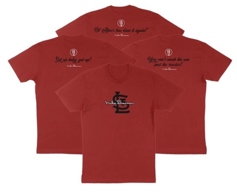 St. Louis Cardinals Mike Shannon T Shirt Of The Month July 18 SGA Cover