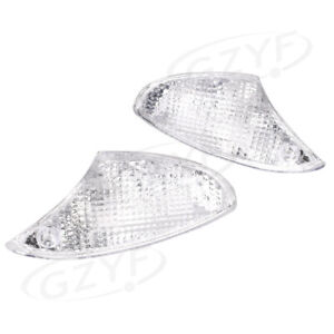Front Turn Signal Clear Lens Cover Fit BMW K1200S BMW K1300S Pair po