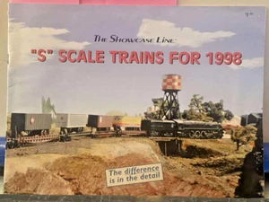 Catálogo de maquetas de trenes a escala "S" Showcase Line 1998 - Imagen 1 de 5