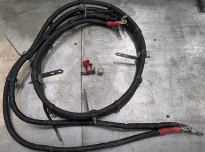 Набор кабелей питания инвертора 10 футов калибр 2/0 AWG аккумулятор медный провод с предохранителем шины - Изображение 1 из 4