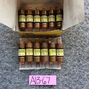 CGL-15 TRON HRCII-C FUSE BOX OF 12 BUSSMAN NIB - Picture 1 of 5