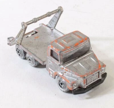 Majorette 222 Multi Benne Camion Argento 1/100 Vintage Pressofuso Francia– - Immagine 1 di 3