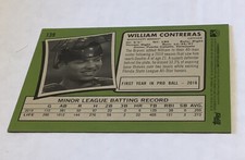 2020 Topps Heritage Minors #139 William Contreras Flip Stock /5