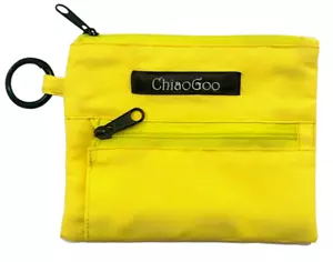 Bolsa de bolsillo para accesorios amarillos ChiaoGoo - Imagen 1 de 1