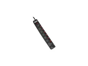 Tripp Lite Eco Surge Protector Power Strip Green 7-Outlet 6ft Cord, Black - Picture 1 of 5