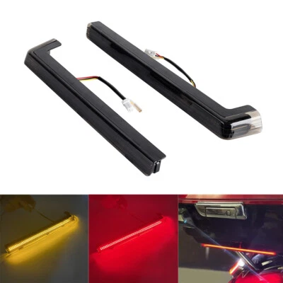 Luces de freno de señal de giro para Harley Touring Road King Glide Tri Glide Tour-Pak Foto 1 de 4