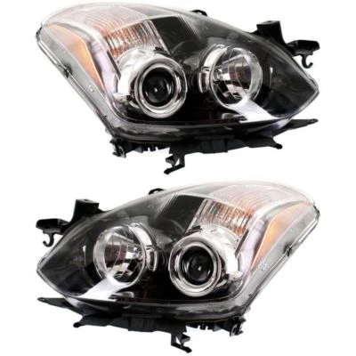 Juego de faros DEPO para Altima Coupe 2010-2013 lado conductor y pasajero NI2503191 Foto 1 de 2