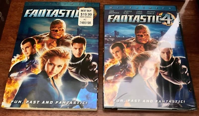 Fantastic 4 - DVD - Widescreen - Chris Evans - New, Factory Sealed Foto 1 de 2