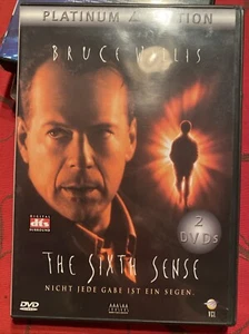 The Sixth Sense (2 DVDs) [Platinum Edition] Film DVD Zustand Sehr Gut - Bild 1 von 2