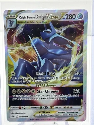 Origin Forme Dialga VSTAR SWSH256 SWSH: Sword & Shield Promo Cards Holo - Image 1 of 2