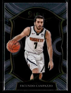 Facundo Campazzo 2020 Panini Select Concourse RC #83 Denver Nuggets - Imagen 1 de 2
