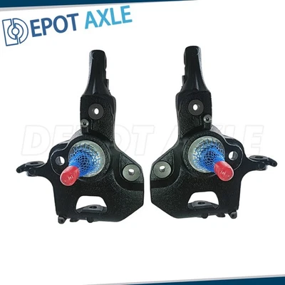 2Pcs Front Steering Knuckles for Ford 1998 - 2009 Explorer Mercury Mountaineer Foto 1 de 4