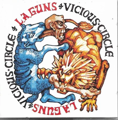 L.A. GUNS - Vicious Circle - OOP HTF RARE Foto 1 de 2