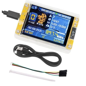 898KH/S NMMiner NerdMiner 2,8 Zoll Display Upgrade Hashrate Bitcoin9747 - Bild 1 von 9