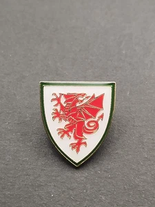 Wales National Soccer Team Logo Enamel Lapel Pin, FREE SHIPPING! - Picture 1 of 2