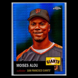 2022 Topps Chrome Platinum - #360 Moises Alou Blue Prism Refractor - Picture 1 of 2