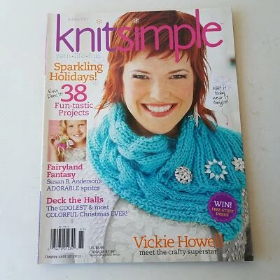 KnitSimple Magazine - Yarn+Life+Fun Holiday 2011   074470012344 - Image 1 of 3